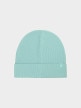 4F JUNIOR Dziecięca czapka beanie 4F 4FJWSS25ACAPU506  turkusowa Mięta