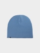 Dziecięca czapka beanie dwustronna 4F 4FJWSS25ACAPU505 - granatowa