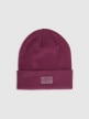  4F JUNIOR Dziecięca czapka zimowa 4F 4FJRAW25ACAPU0743  fioletowa Fioletowy