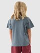 Dziecięcy t-shirt basic (2-pack) 4F 4FJRAW24TTSHU2562 - multikolor