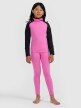 mini: Dziewczęca bielizna termiczna ocieplana (dół) 4F 4FJRAW25UBRUF113 - różowa (9)