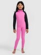 mini: Dziewczęca bielizna termiczna ocieplana (dół) 4F 4FJRAW25UBRUF113 - różowa (6)