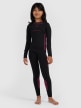 mini: Dziewczęca bielizna termoaktywna komplet 4F 4FJRAW25USEAF263 - czarna (6)