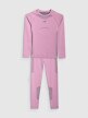 mini: Dziewczęca bielizna termoaktywna komplet 4F 4FJRAW25USEAF263 - różowa (8)