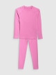 mini: Dziewczęca bielizna termoaktywna komplet 4F 4FJRAW25USEAF264 - różowa (8)