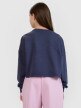 Dziewczęca bluza dresowa nierozpinana bez kaptura 4F 4FJWSS25TSWSF1483 - szara