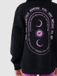 Dziewczęca bluza dresowa rozpinana z kapturem 4F 4FJRSS24TSWSF1335 - czarna