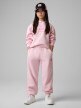 mini: Dziewczęca bluza nierozpinana z kapturem 4F 4FJRSS26TSWSF2821 - różowa (2)