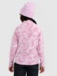 mini: Dziewczęca bluza termiczna polarowa 4F 4FJRAW25UFLEF071 - różowa (6)