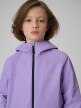 mini: Dziewczęca kurtka przejściowa 4F 4FJRSS26TTJAF1138 - fioletowa (4)