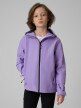 mini: Dziewczęca kurtka przejściowa 4F 4FJRSS26TTJAF1138 - fioletowa (1)