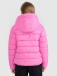 mini: Dziewczęca kurtka puchowa pikowana 4F 4FJRAW25TDJAF0816 - różowa (3)