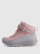  4F JUNIOR Dziewczęce buty zimowe śniegowce 4F 4FJRAW25FSBSF037  różowe Różowy