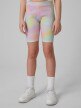 mini: Dziewczęce kolarki legginsy 4F 4FJRSS26TSTIF035 - multikolor (2)