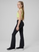mini: Dziewczęce legginsy treningowe 4F 4FJRSS26TFTIF517 - czarne (3)
