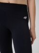 mini: Dziewczęce legginsy treningowe 4F 4FJRSS26TFTIF518 - czarne (4)