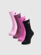  4F JUNIOR Dziewczęce skarpetki wysokie (4pack) 4F 4FJWAW25USOCF393  multikolor Multikolor