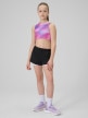 mini: Dziewczęce spodenki treningowe 4F 4FJRSS26TFSHF1696 - multikolor (5)