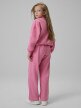 mini: Dziewczęce spodnie dresowe 4F 4FJRSS26TTROF1727 - różowe (7)