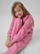 mini: Dziewczęce spodnie dresowe 4F 4FJRSS26TTROF1727 - różowe (2)