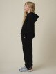 mini: Dziewczęce spodnie dresowe 4F 4FJRSS26TTROF1869 - czarne (3)