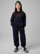 mini: Dziewczęce spodnie dresowe 4F 4FJRSS26TTROF1878 - granatowe (1)