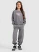 mini: Dziewczęce spodnie dresowe joggery 4F 4FJRAW25TTROF1642 - szare (1)