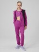 mini: Dziewczęce spodnie dresowe joggery 4F 4FJRSS26TFTRF1458 - różowe (1)