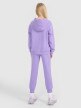 mini: Dziewczęce spodnie dresowe joggery 4F 4FJWSS25TTROF1099 - fioletowe (5)