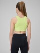 mini: Dziewczęcy biustonosz treningowy 4F 4FJRSS26USBAF285 - zielony (7)