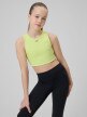mini: Dziewczęcy biustonosz treningowy 4F 4FJRSS26USBAF285 - zielony (1)