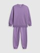 mini: Dziewczęcy dres komplet 4F 4FJRSS26TAPSF212 - fioletowy (12)