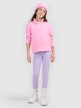 mini: Dziewczęcy polar rozpinany 4F 4FJRSS26TFLEF507 - różowy (5)