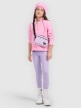 mini: Dziewczęcy polar rozpinany 4F 4FJRSS26TFLEF507 - różowy (2)