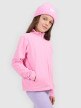 mini: Dziewczęcy polar rozpinany 4F 4FJRSS26TFLEF507 - różowy (3)