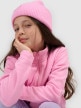 mini: Dziewczęcy polar rozpinany 4F 4FJRSS26TFLEF507 - różowy (4)
