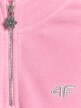 mini: Dziewczęcy polar ze stójką 4F 4FJRAW25TFLEF441 - różowy (8)