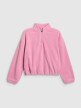 mini: Dziewczęcy polar ze stójką 4F 4FJRAW25TFLEF441 - różowy (7)
