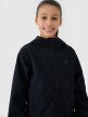 Dziewczęcy softshell 4F 4FJWSS25TSOFF305 - czarny