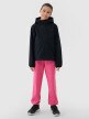 Dziewczęcy softshell 4F 4FJWSS25TSOFF305 - czarny