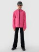 Dziewczęcy softshell 4F 4FJWSS25TSOFF305 - różowy