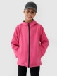 Dziewczęcy softshell 4F 4FJWSS25TSOFF305 - różowy