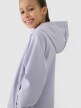 Dziewczęcy softshell 4F 4FJWSS25TSOFF305 - szary