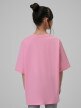 mini: Dziewczęcy t-shirt z nadrukiem 4F 4FJRSS26TTSHF3453 - różowy (6)