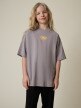 mini: Dziewczęcy t-shirt z nadrukiem 4F 4FJRSS26TTSHF3680 - beżowy (4)