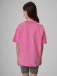 mini: Dziewczęcy t-shirt z nadrukiem 4F 4FJRSS26TTSHF3981 - różowy (8)