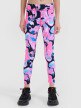 Dziewczęce legginsy sportowe 4F 4FJWSS25TFTIF296 - multikolor