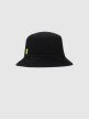 mini: Męski kapelusz bucket hat dwustronny 4F 4FWSS25AHATM017 - czarny (4)