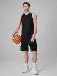mini: Koszulka do koszykówki uniseks 4F 4FWSS26TFSLU739 - czarna (4)