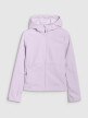 Damski softshell 4F 4FWSS25TSOFF320 - fioletowy